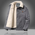 Fashion Glam | Men's Cord Jacket - Cozy Lining