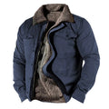Fashion Glam | Warm Winter Jacket With Fur Lining For Men