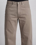 Men's Loose Cotton Twill Pants with Wide Leg and Straight Cut Fashion Glam