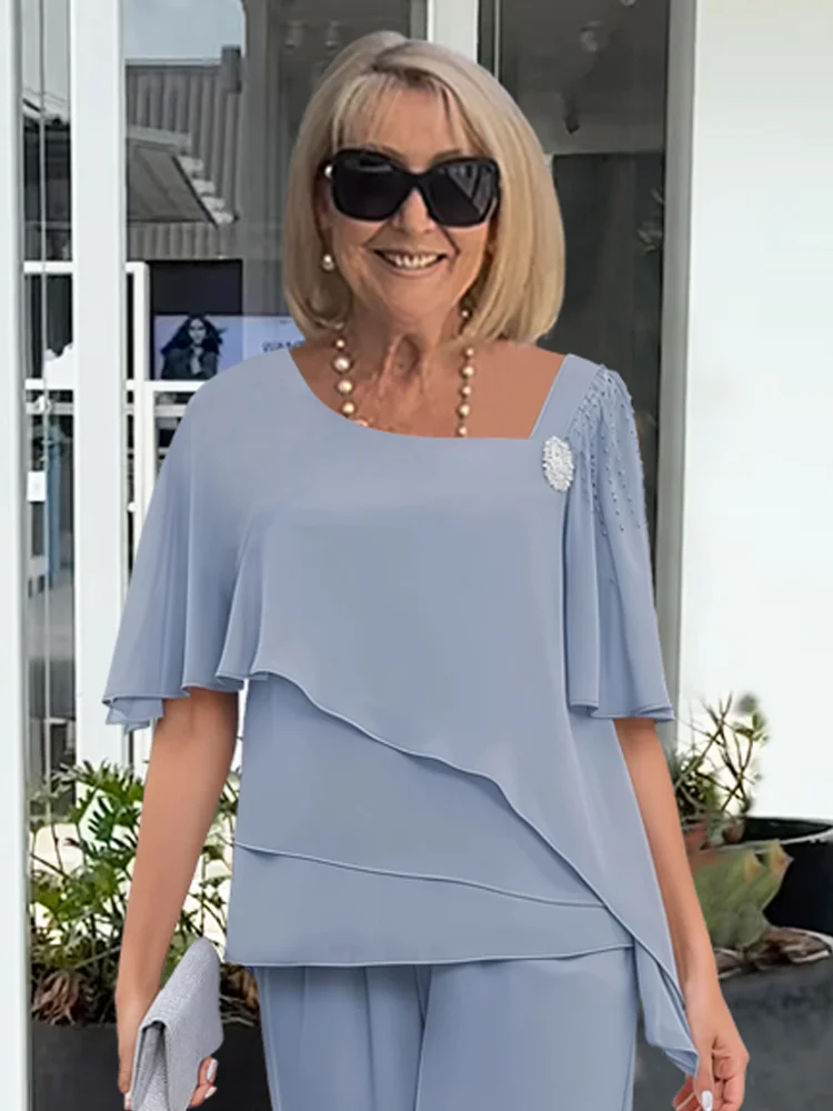 GRACE – ELEGANT TWO-PIECE PANTSUIT