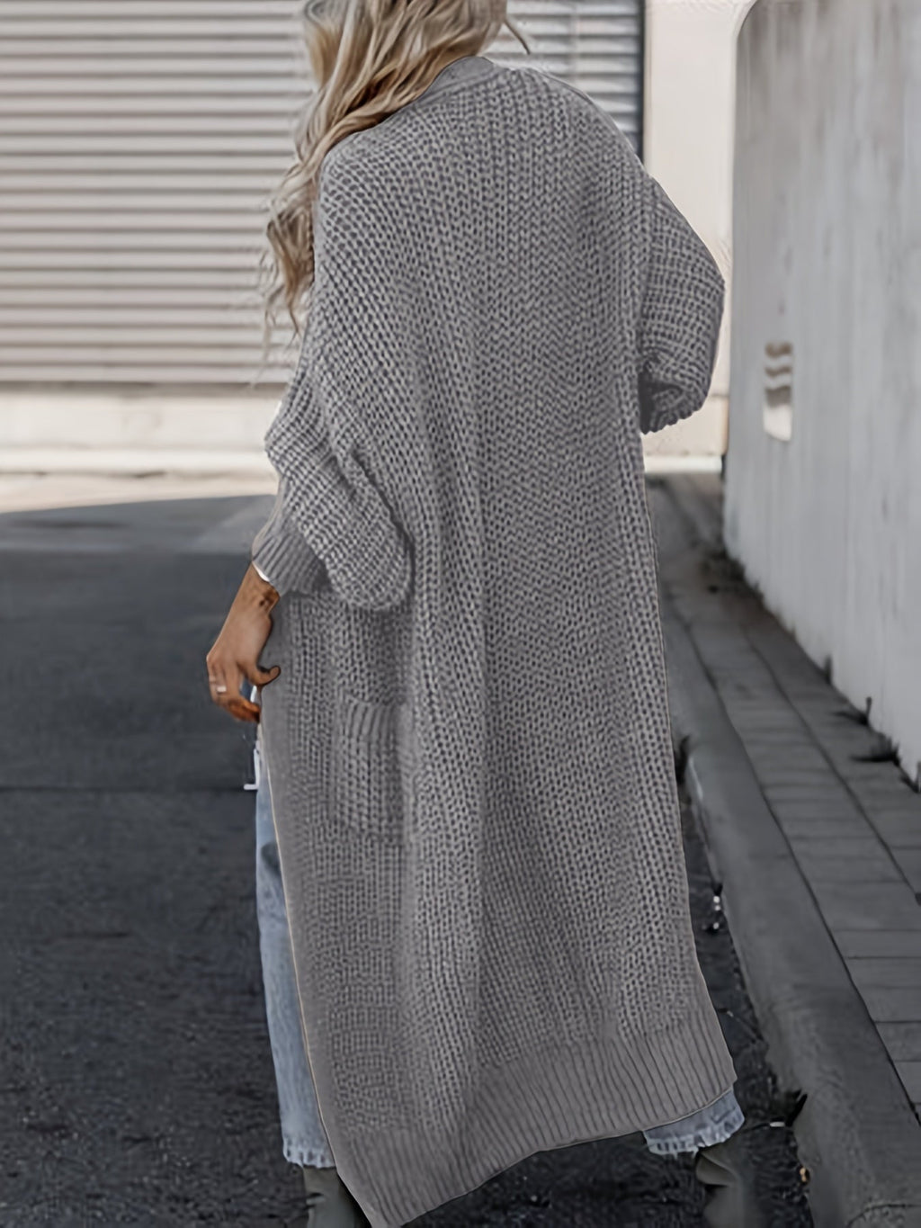Fashion Glam | Wool knitted cardigan with pockets for women - Perfect for everyday use