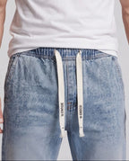Men Comfortable Loose Denim Pants Fashion Glam