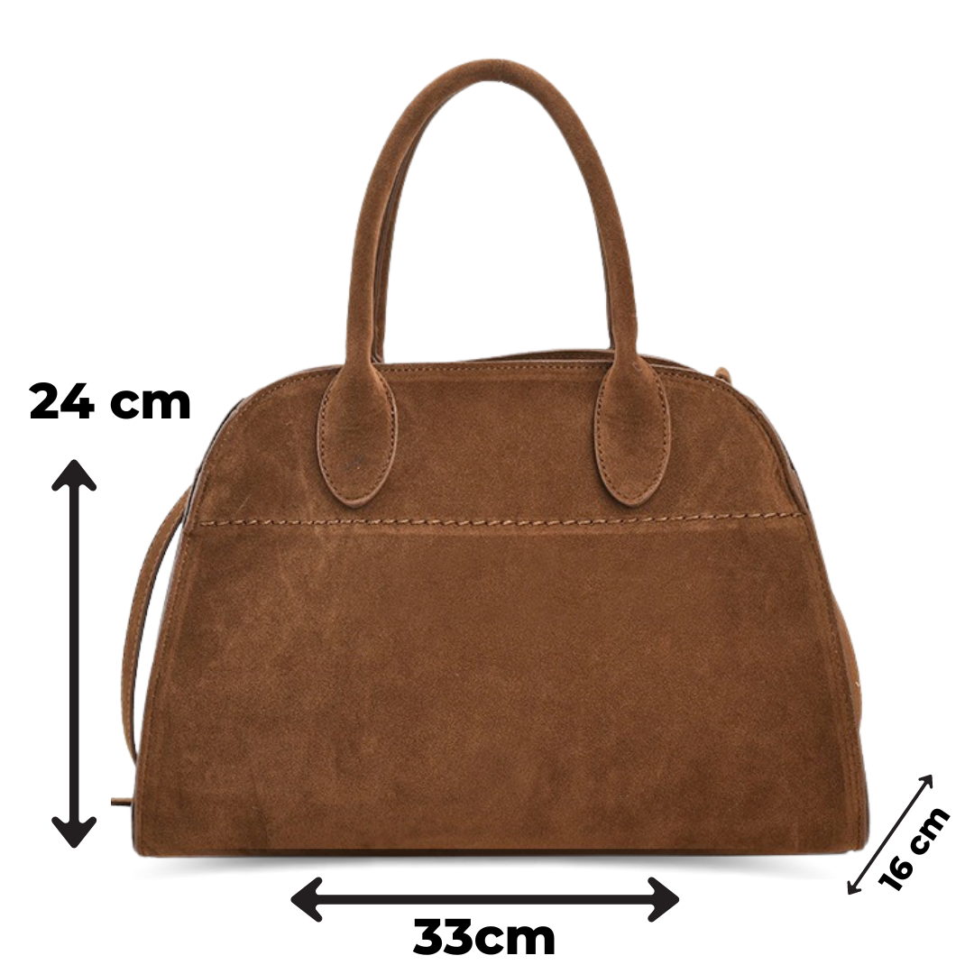 OLIVIA - CLASSIC SUEDE BAG