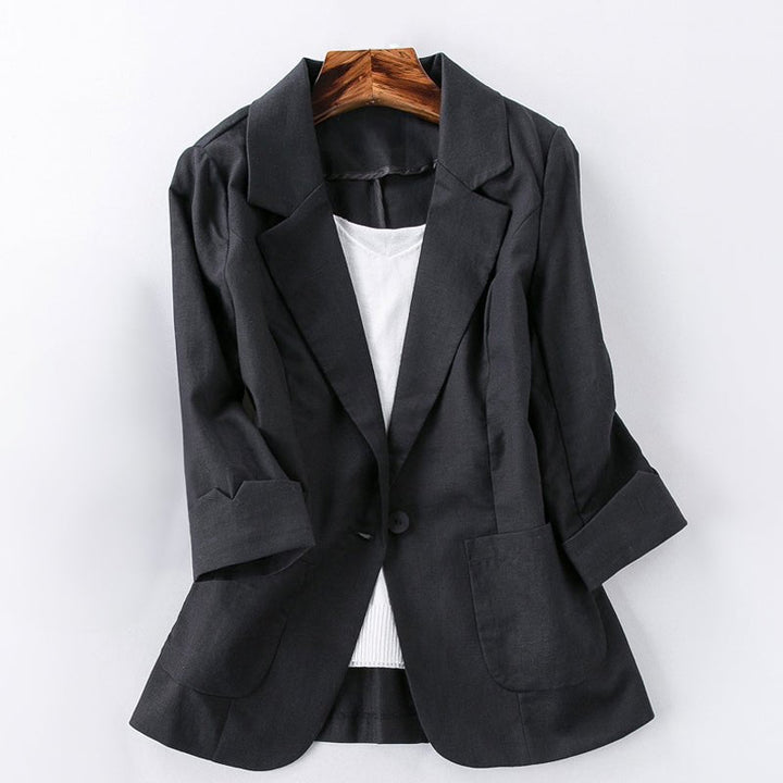 DELMARA I TRENDY LINEN BLAZER