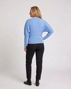 Women's Ruched Cardigan with Waist Emphasis and Balloon Sleeves Fashion Glam