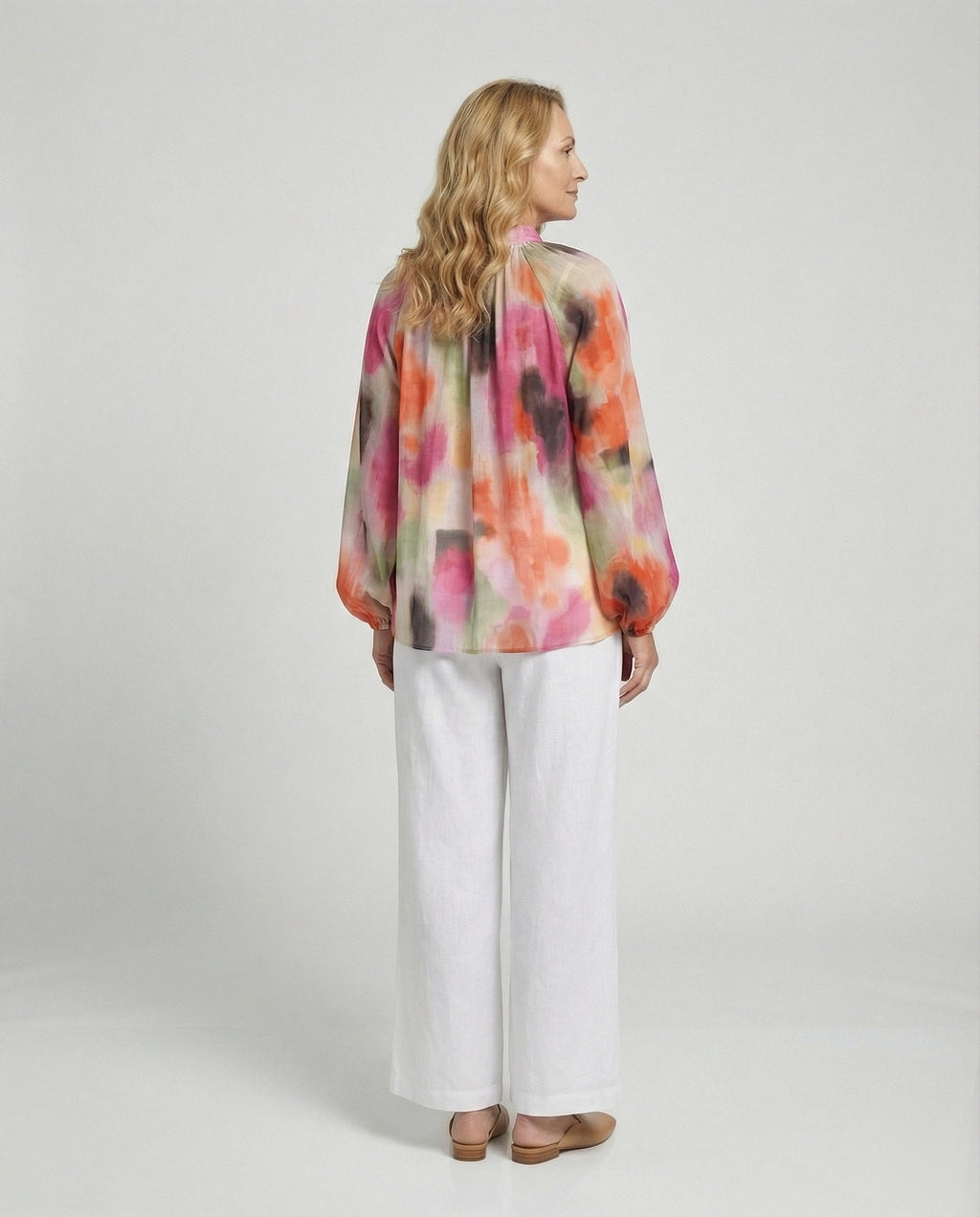 Women's Chiffon Blouse Top Elegant