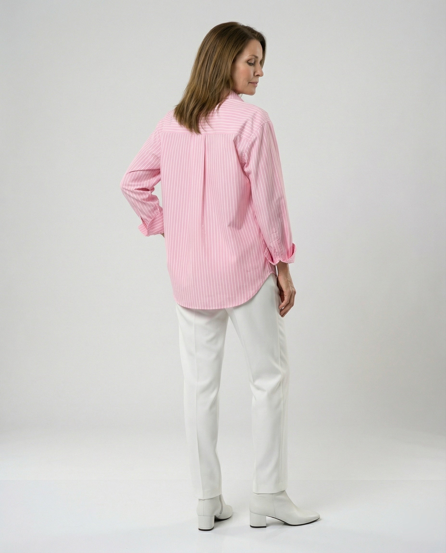 Women's Blouse Top Women's Striped Wide
