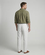 Casual linen pants men's