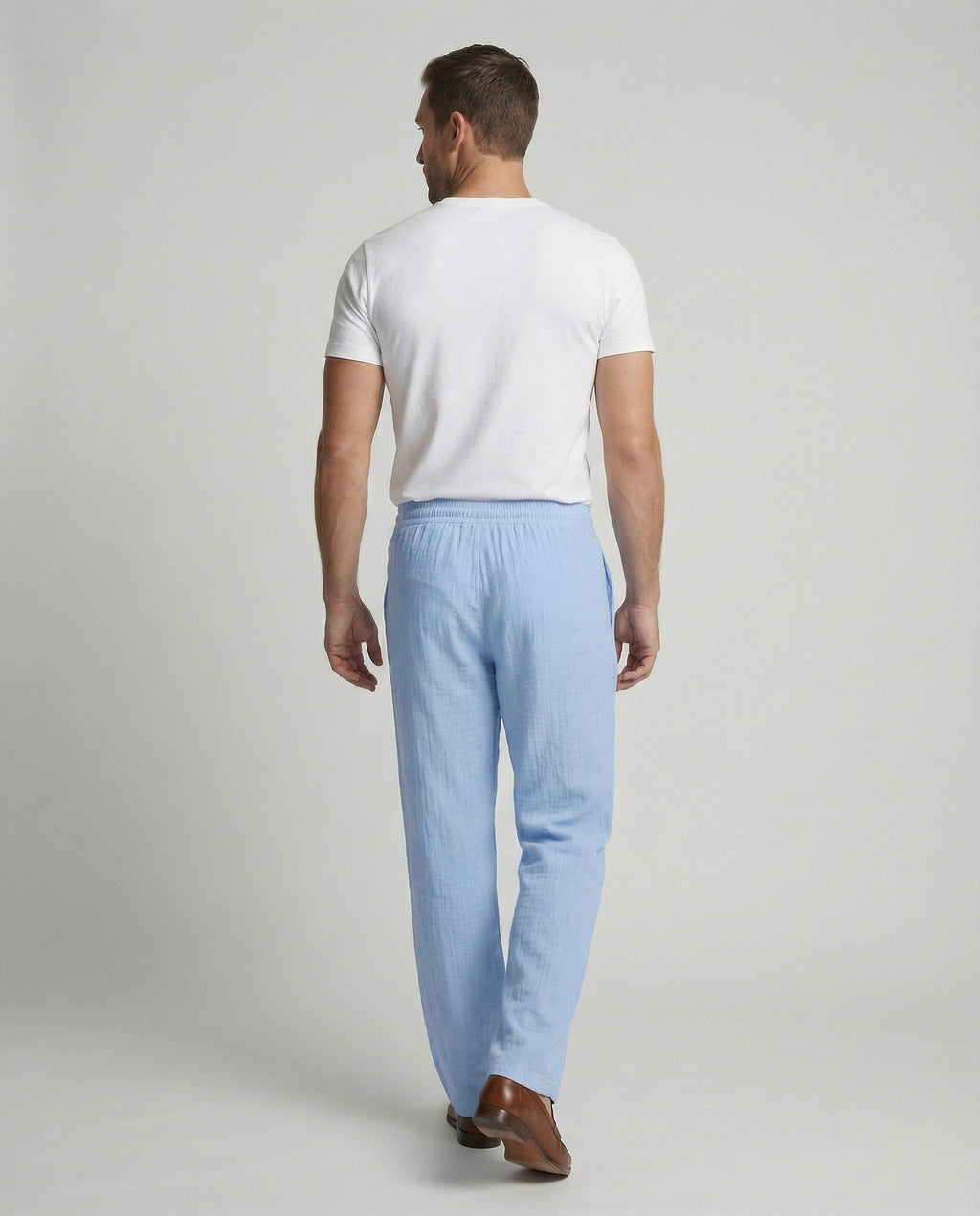 Men's Casual Linen Pants Fashion Glam