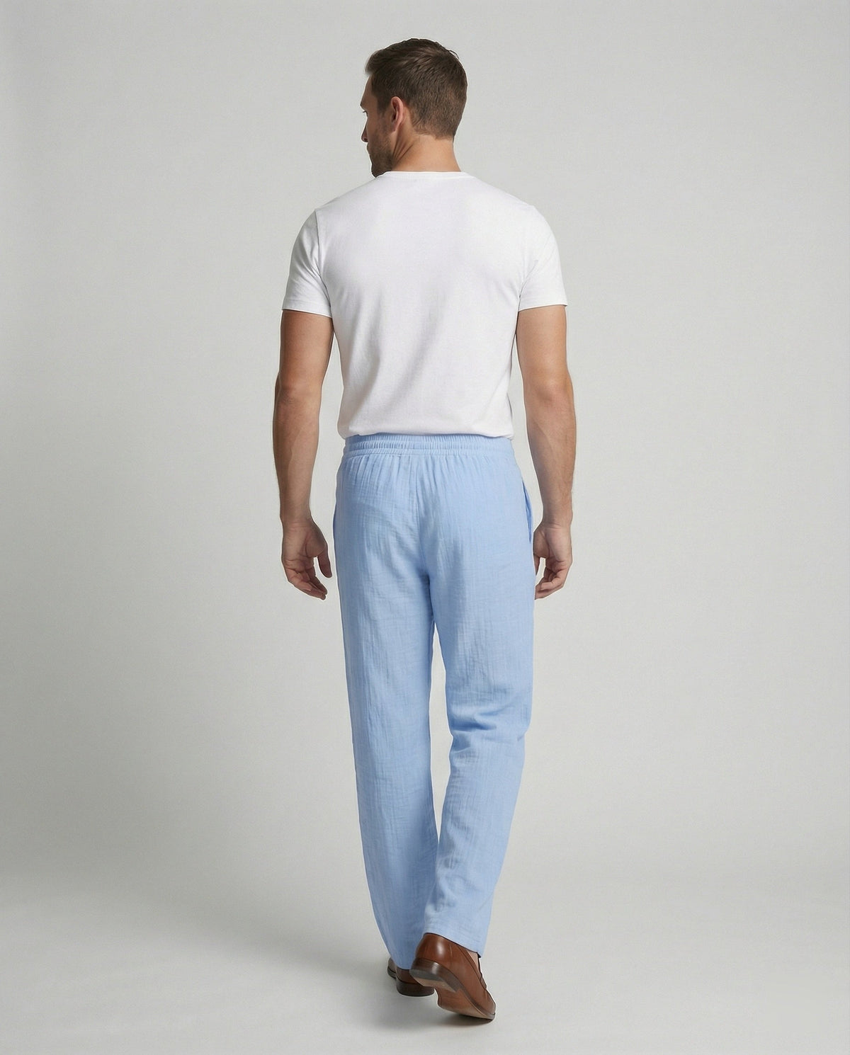 Men's Casual Linen Pants Fashion Glam