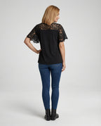 Women's Blouse Top Lace Tunic A-Line