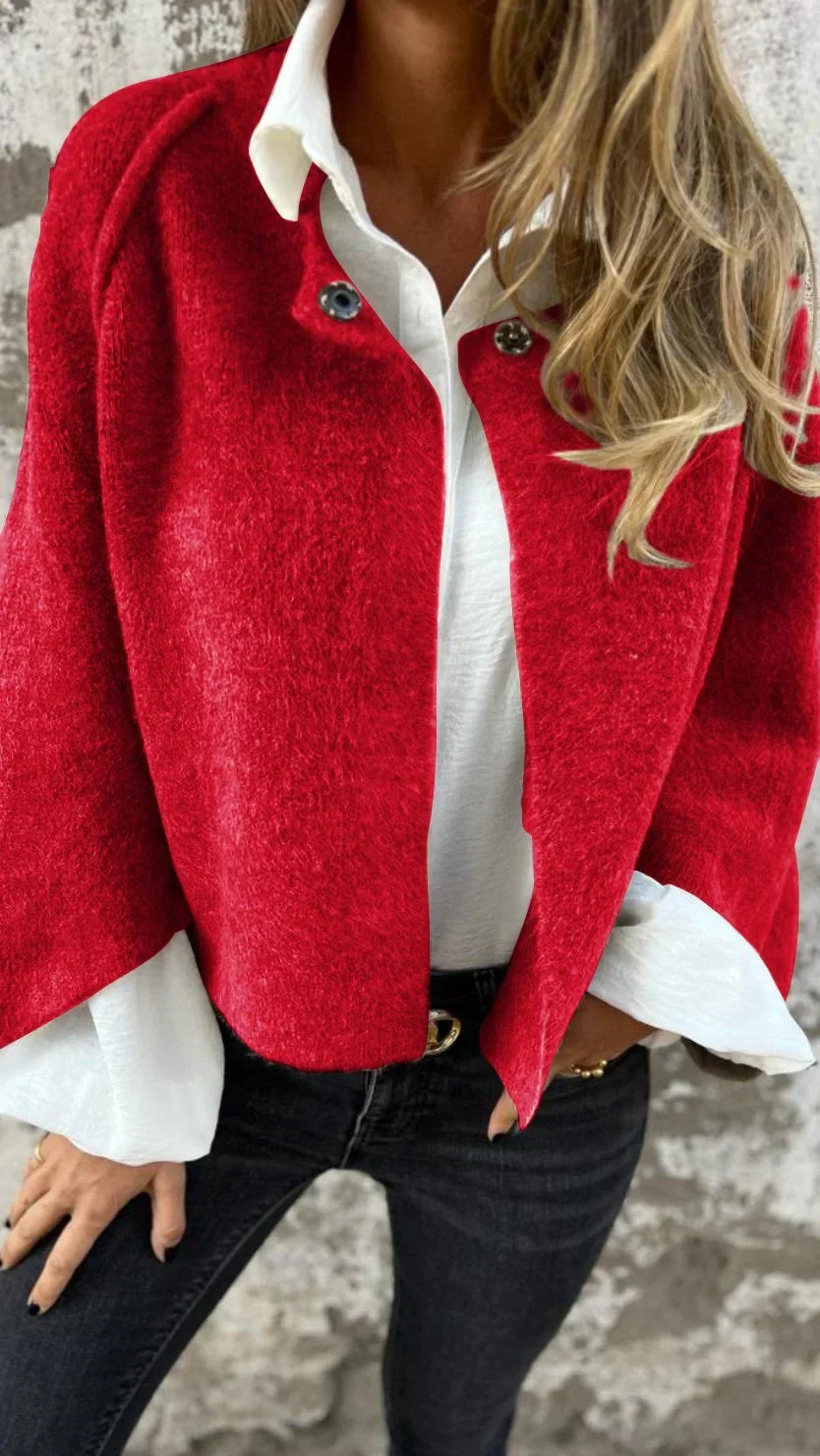 Sophia - Timeless Elegance in a Wool Coat