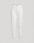 Women's High-Waisted Casual Straight Jeans Pants with Wide Leg Fashion Glam