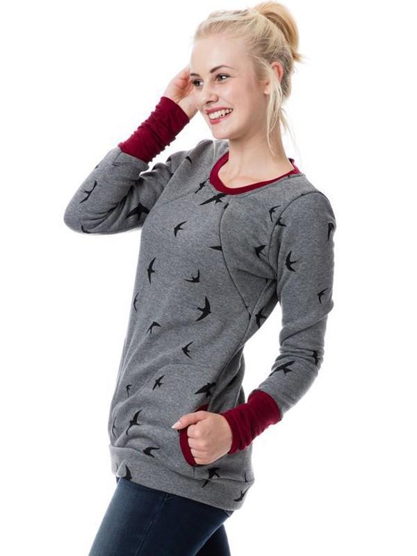Fashion Glam | Maternity Chaps, Nurse Sweatshirts, Floral Print, Bags, Zipper, Nursing Clothing