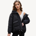 Fashion Glam | Puffer jacket women winter jacket