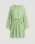 Boho Casual Dress Women Mini Dress-Fashion Glam