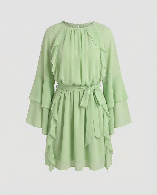 Boho Casual Dress Women Mini Dress-Fashion Glam
