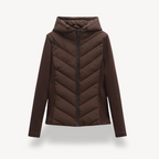 Fashion Glam | Women's Chevron Quilted Jacket