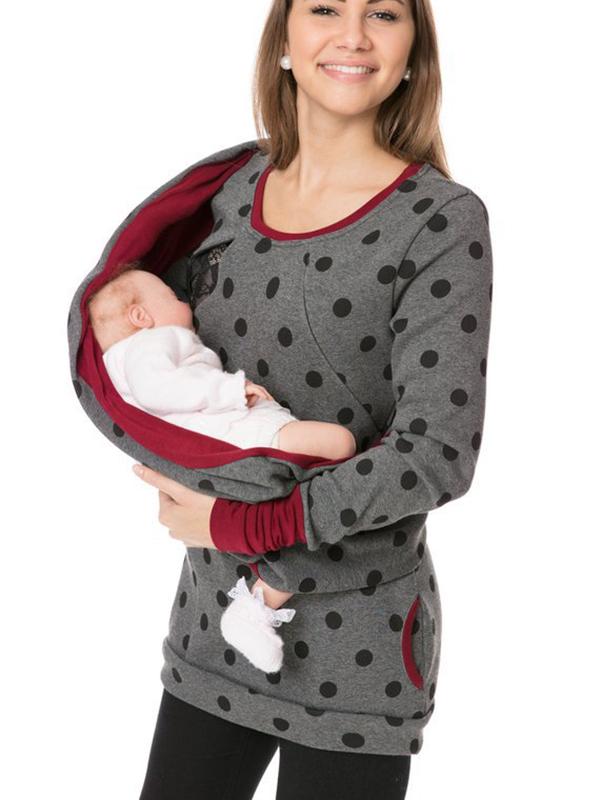 Fashion Glam | Maternity Chaps, Nurse Sweatshirts, Floral Print, Bags, Zipper, Nursing Clothing