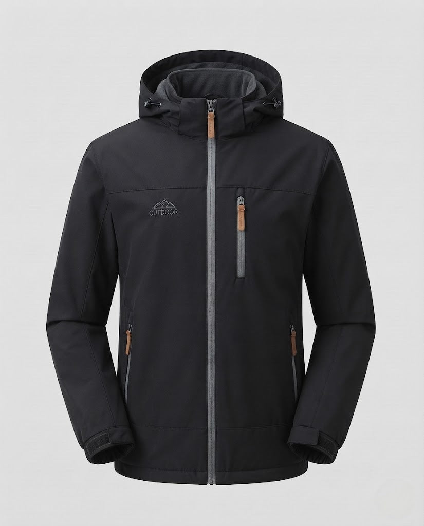 Men's Water-Repellent Outdoor Jacket Fashion Glam