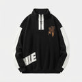 Ladies Sporty Oversized Sweatshirt Fashion Glam