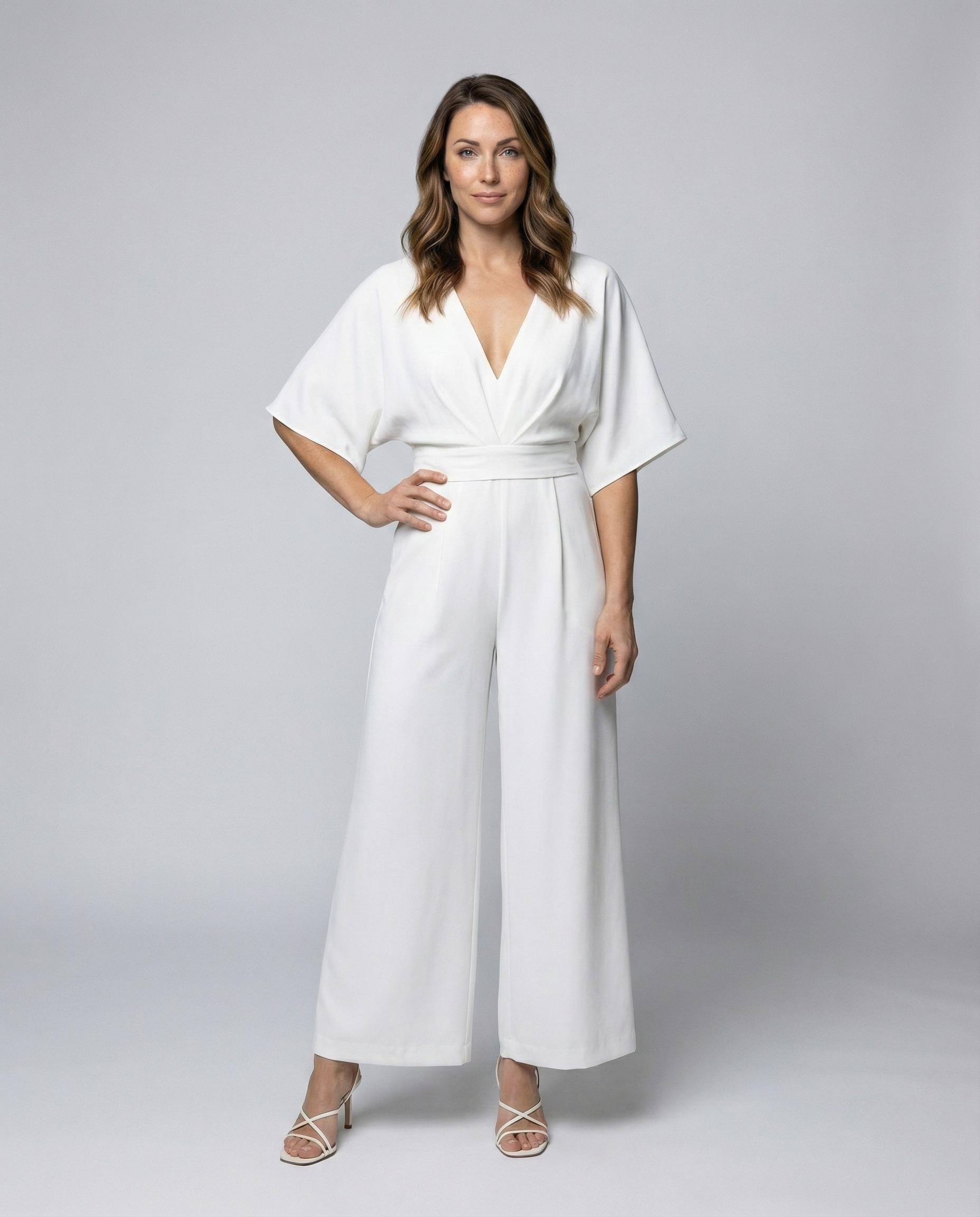 Casual Wide Leg Jumpsuit Women-Fashion Glam