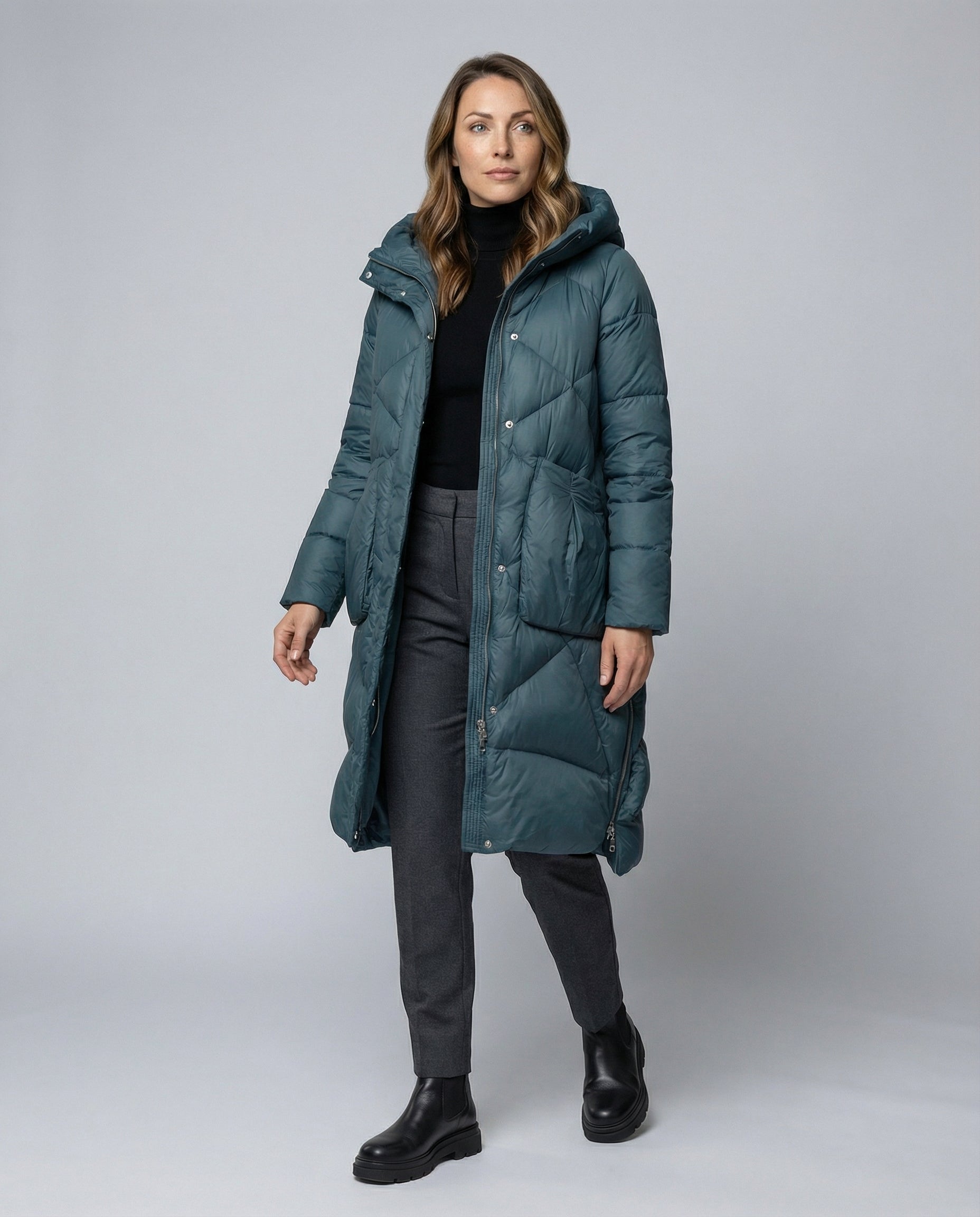 Casual women's hooded coat-Fashion Glam