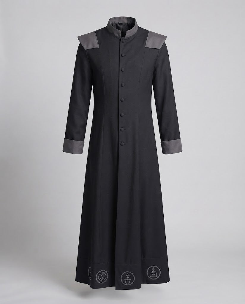 Men's dark ghost costume Fashion Glam