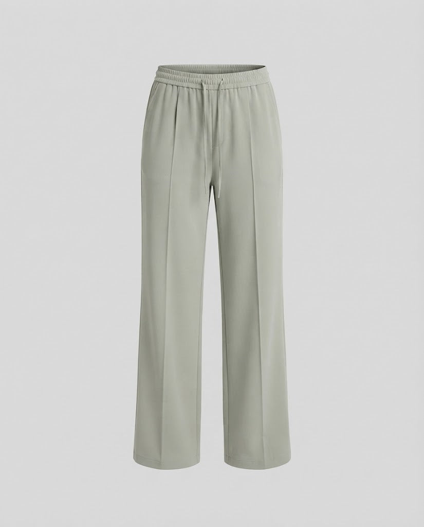 Women Comfortable and Stylish Wide-Cut Jogging Pants Fashion Glam