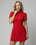 Charming Backless Mini Dress-Fashion Glam
