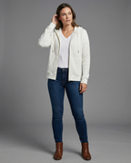 Checked women's leisure jacket-Fashion Glam