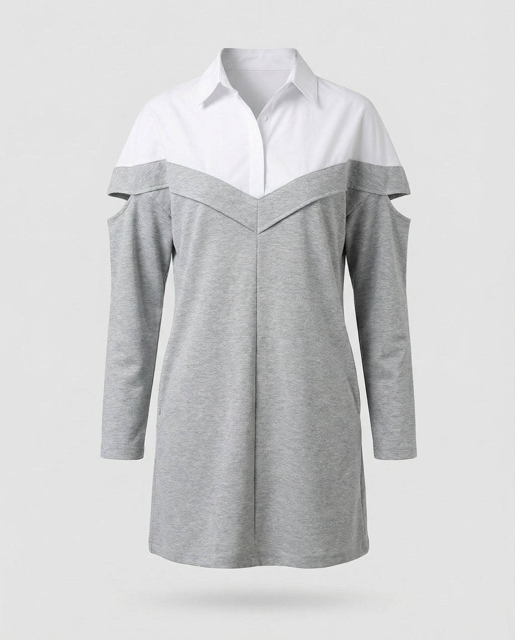 Comfortable blouse look sweatshirt quality sweatshirt tunic-Fashion Glam