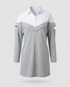 Comfortable blouse look sweatshirt quality sweatshirt tunic-Fashion Glam