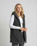 Cozy lambskin imitation vest women-Fashion Glam
