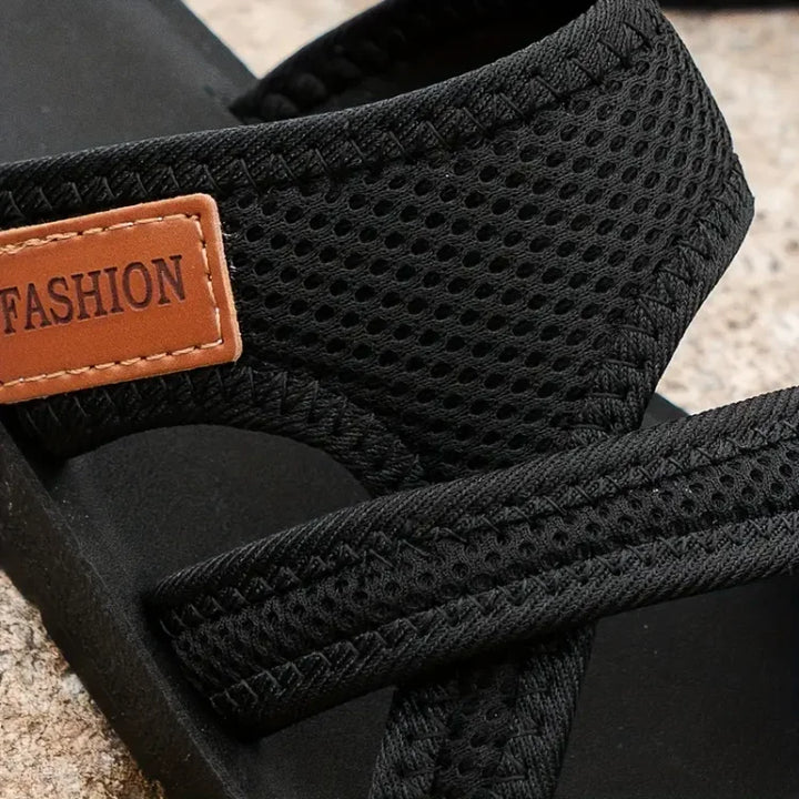 Celia - Perforated Mesh Sandals