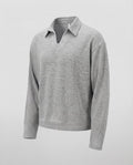 Men's Sporty Sweater with V-Neck Fashion Glam