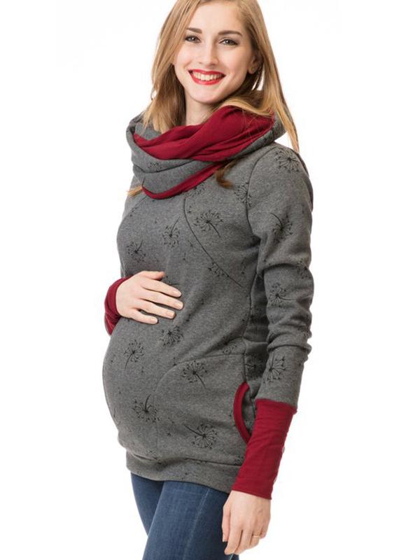 Fashion Glam | Maternity Chaps, Nurse Sweatshirts, Floral Print, Bags, Zipper, Nursing Clothing