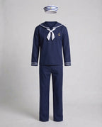 Men's sailor costume with traditional collar and casual fit Fashion Glam