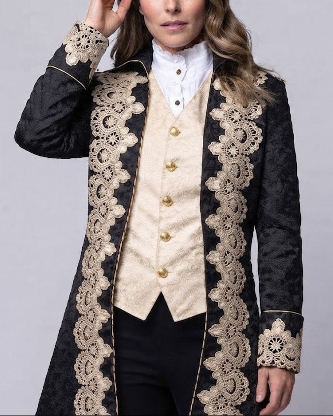 Women’s blouse with stand-up collar and gathering Fashion Glam