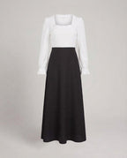 Women’s historical costume dress with modern accents and swing skirt Fashion Glam