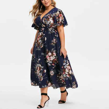 AUDREY - FLORAL MAXI DRESS