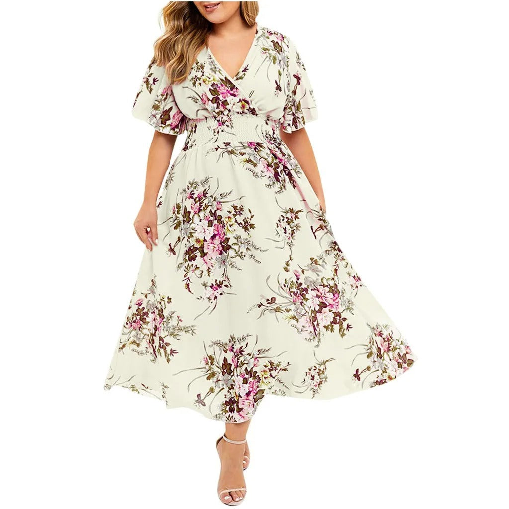 AUDREY - FLORAL MAXI DRESS