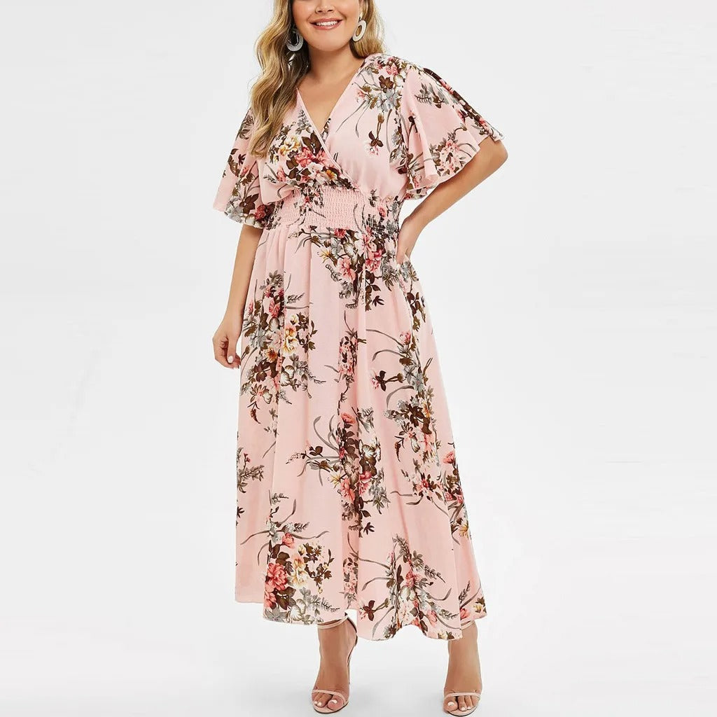 AUDREY - FLORAL MAXI DRESS