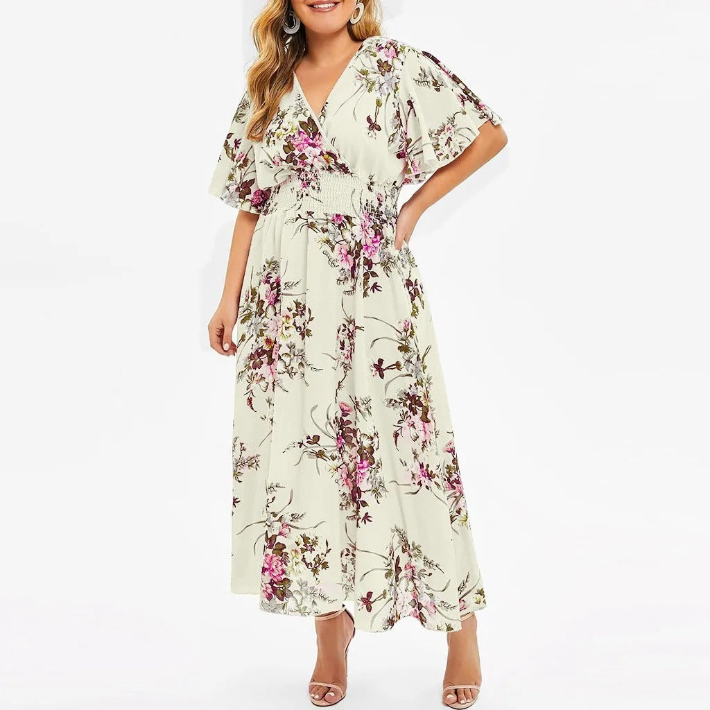 AUDREY - FLORAL MAXI DRESS