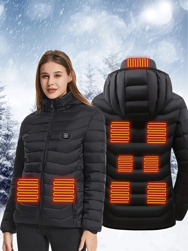 Fashion Glam | Leisure Heated Thermo Jacket for Women
