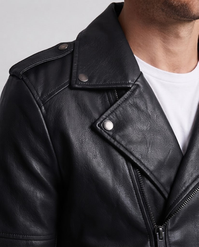 Men's Fashion Biker Jacket Fashion Glam