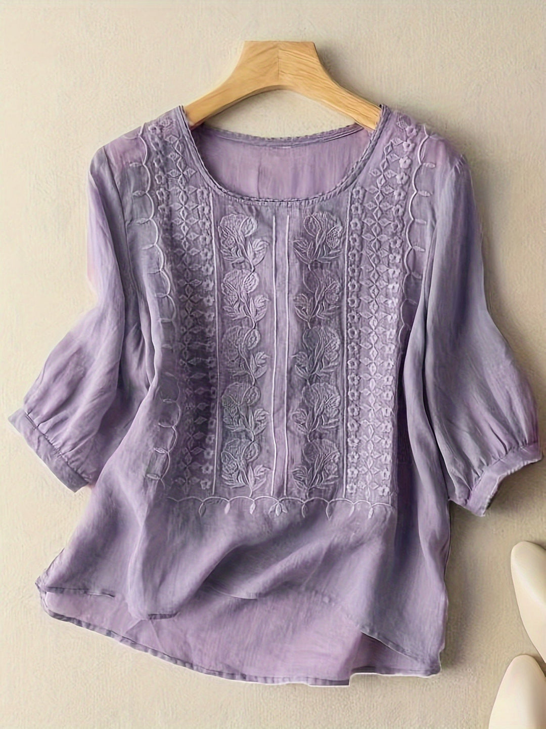 ELENA – BOHO EMBROIDERED BLOUSE EFFORTLESS CHARM WITH EVERY WEAR