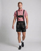 Men's Trachten Shorts with elaborate embroidery Fashion Glam