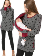 Fashion Glam | Maternity Chaps, Nurse Sweatshirts, Floral Print, Bags, Zipper, Nursing Clothing