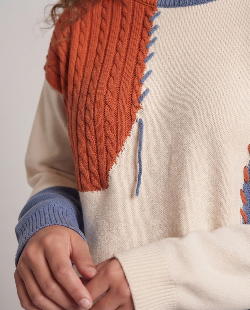 Women Oversized Knit Sweater Fashion Glam